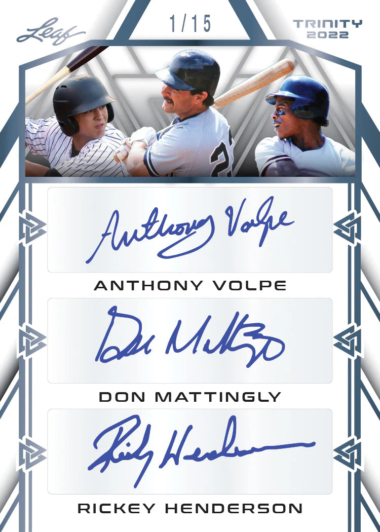 2022 Leaf Trinity Baseball Hobby Box