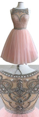 Dark pink gorgeous Stunning casual homecoming dresses, BD00154