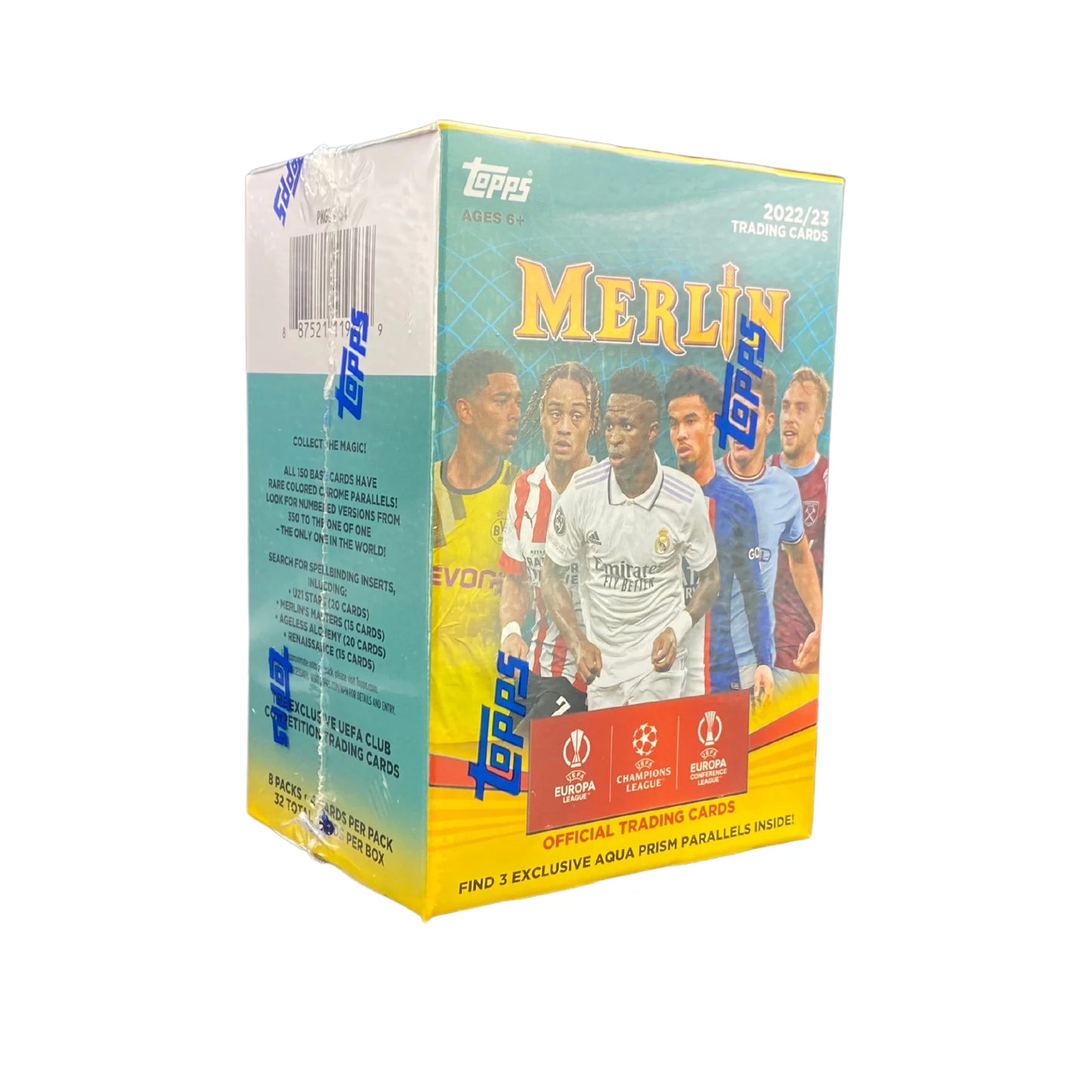 2022/23 Topps Merlin Chrome UEFA Club Competitions Soccer Blaster Box