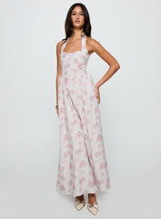 Sunfields Halter Maxi Dress Multi