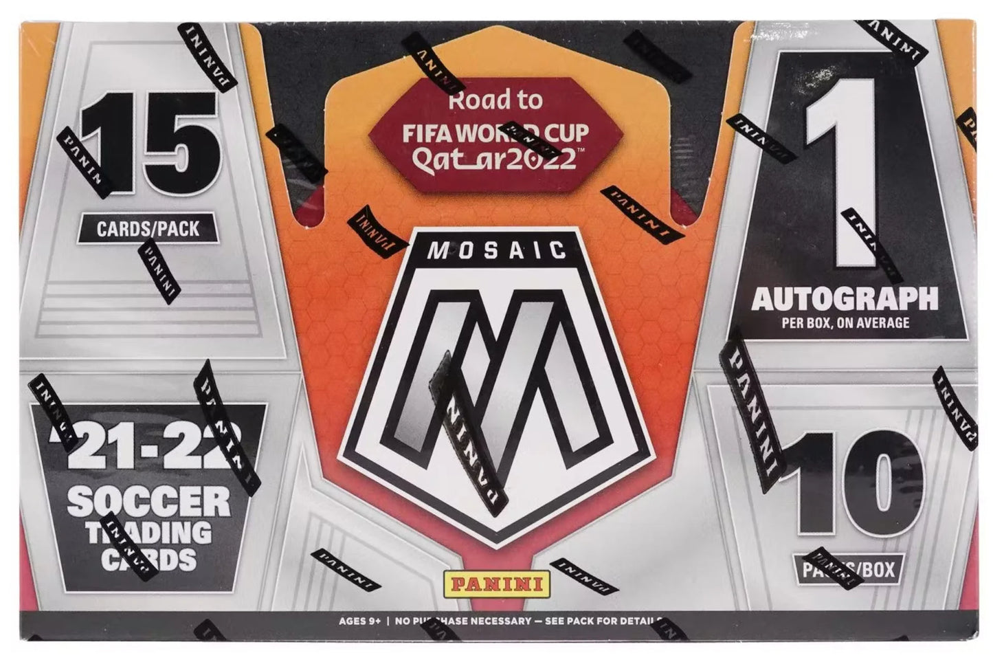 2021/22 Panini Mosaic FIFA Road to the World Cup Soccer Hobby Box