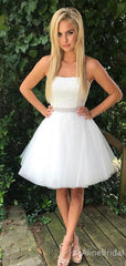 Elegant Strapless A-line Short Mini Homecoming Dress, HD3134