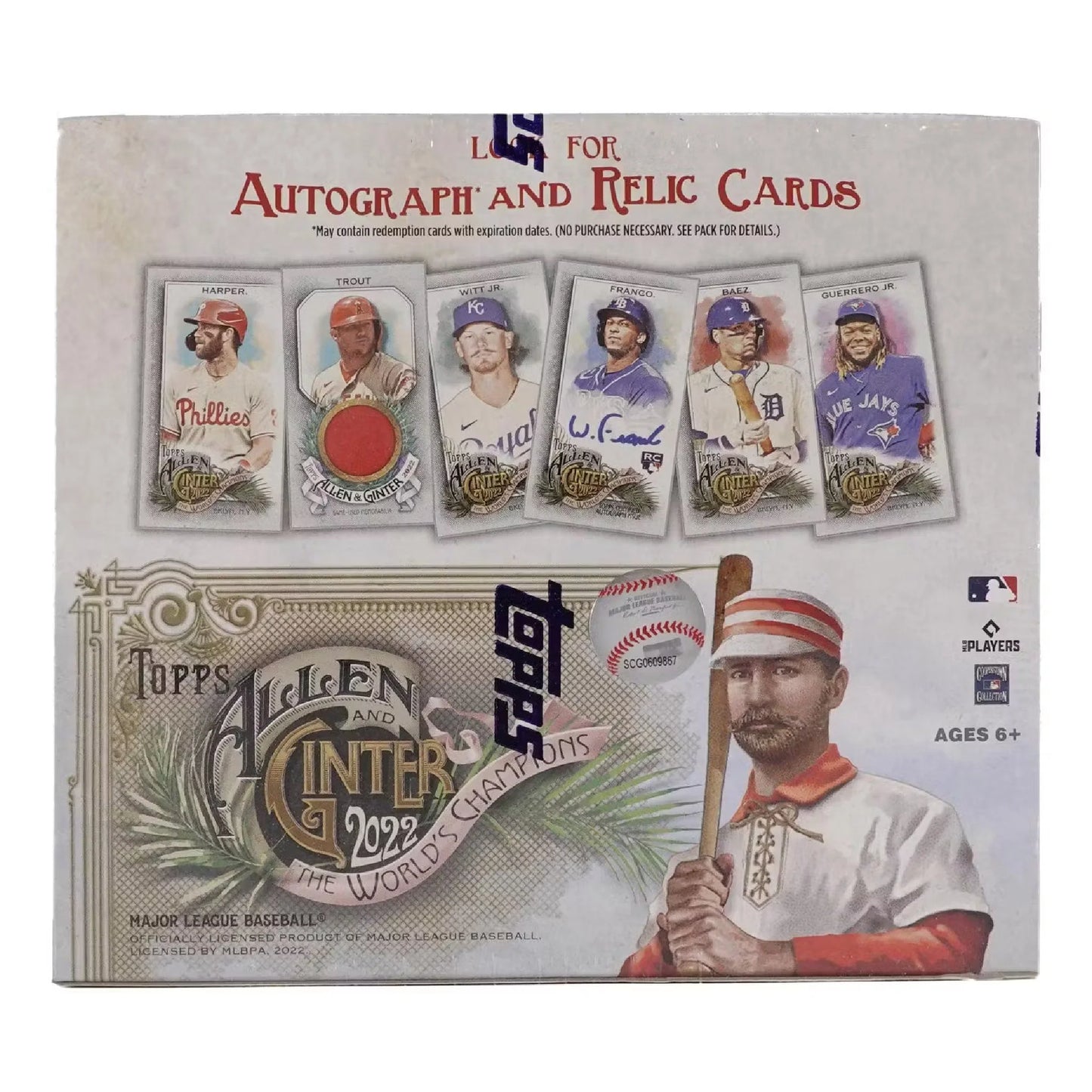 2022 Topps Allen & Ginter Baseball Retail Box