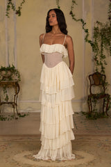 Ballet Russes Gown in Champagne