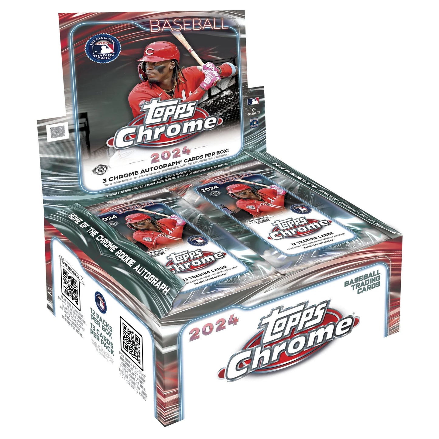 2024 Topps Chrome Baseball Hobby Jumbo Box