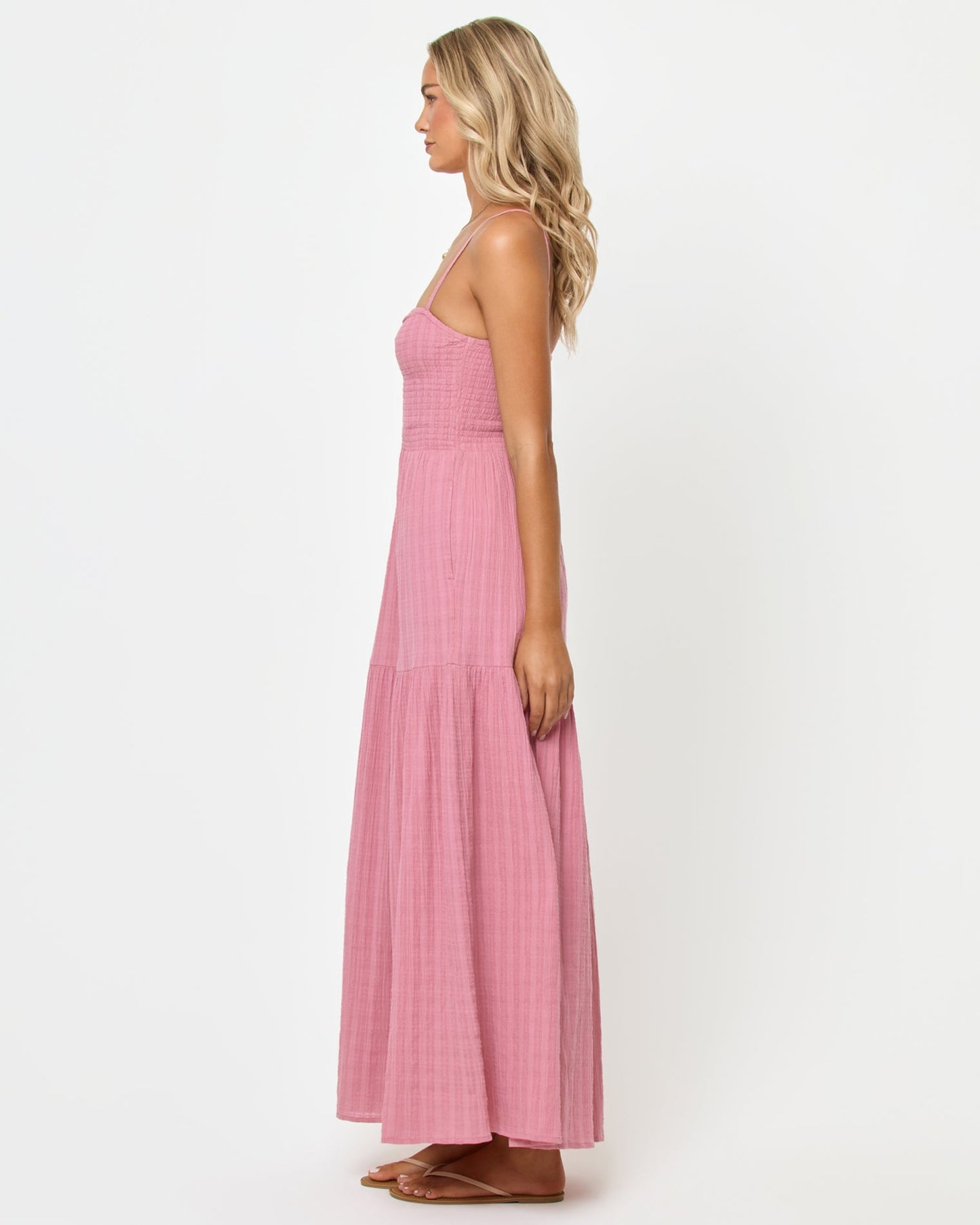 LSPACE - MALLORCA DRESS CHERRY BLOSSOM