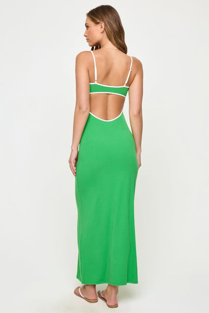 LSPACE - JORDANA DRESS CLOVER CREAM