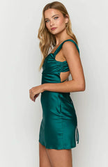 Macayle Emerald Mini Dress
