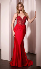 Ladivine Long Formal Dress CD779