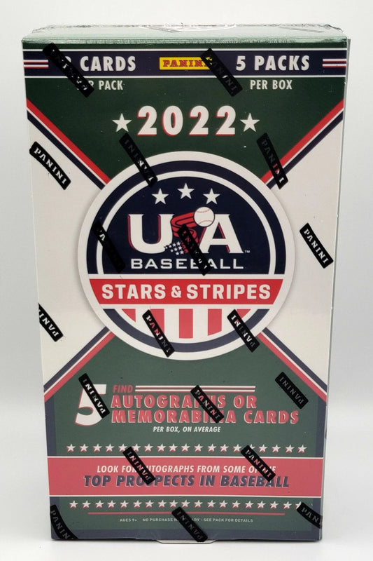 2022 Panini USA Stars & Stripes Baseball Hobby Box