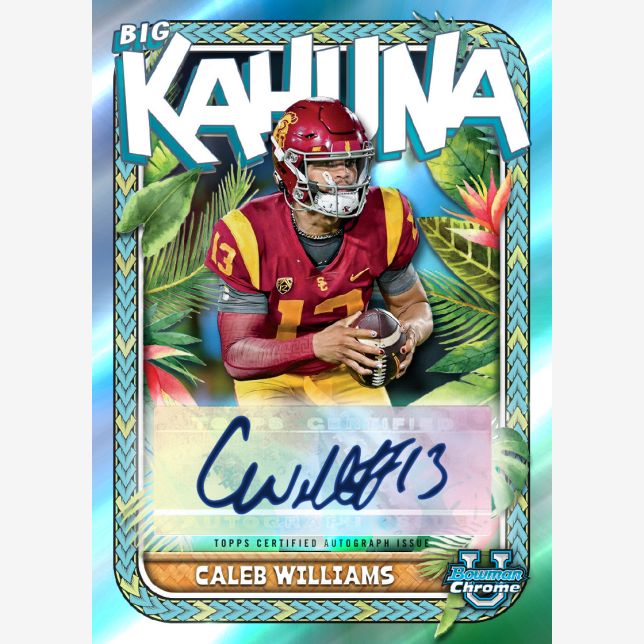 2023 Bowman Chrome University Football Hobby Box