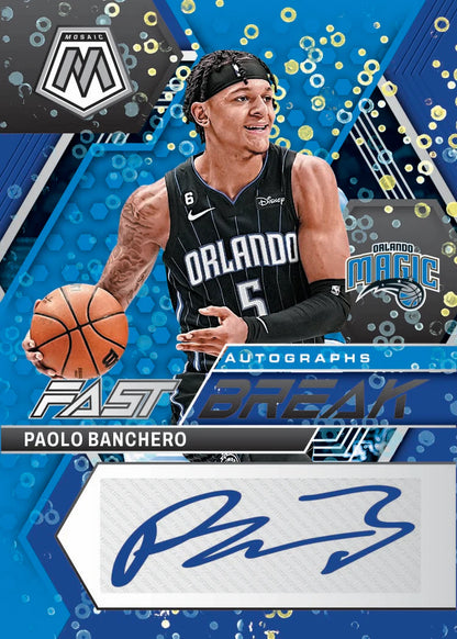2022/23 Panini Mosaic Fast Break Basketball Hobby Box