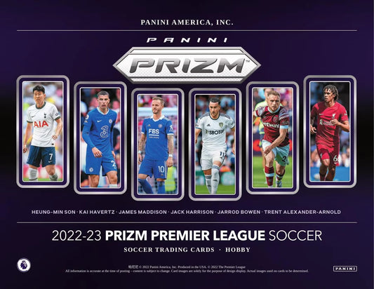 2022/23 Panini Prizm Premier League EPL Soccer Hobby Box