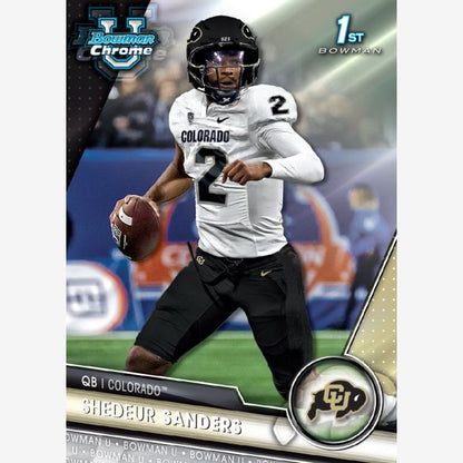 2023 Bowman Chrome University Football Blaster Box