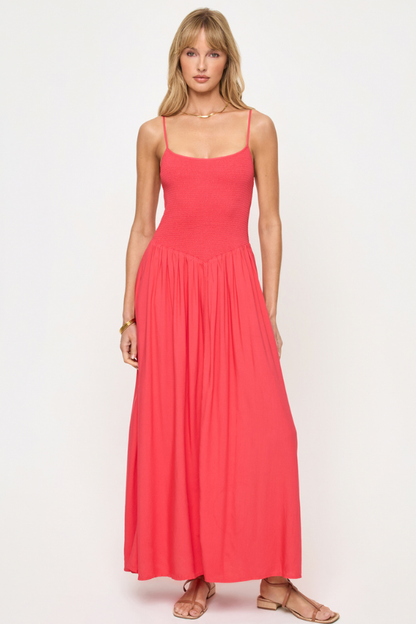 LSPACE - MISHA MIDI DRESS POUT