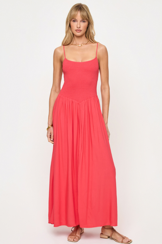 LSPACE - MISHA MIDI DRESS POUT