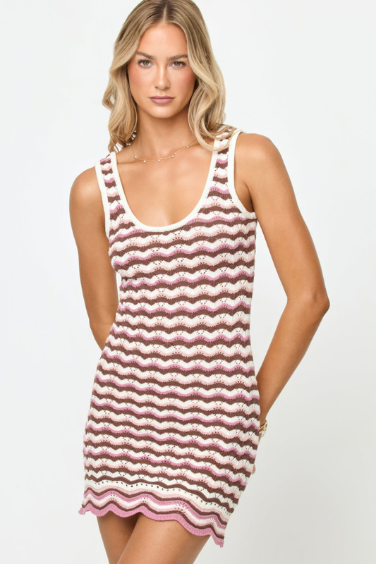 LSPACE - SUNCHASER DRESS NEAPOLITAN