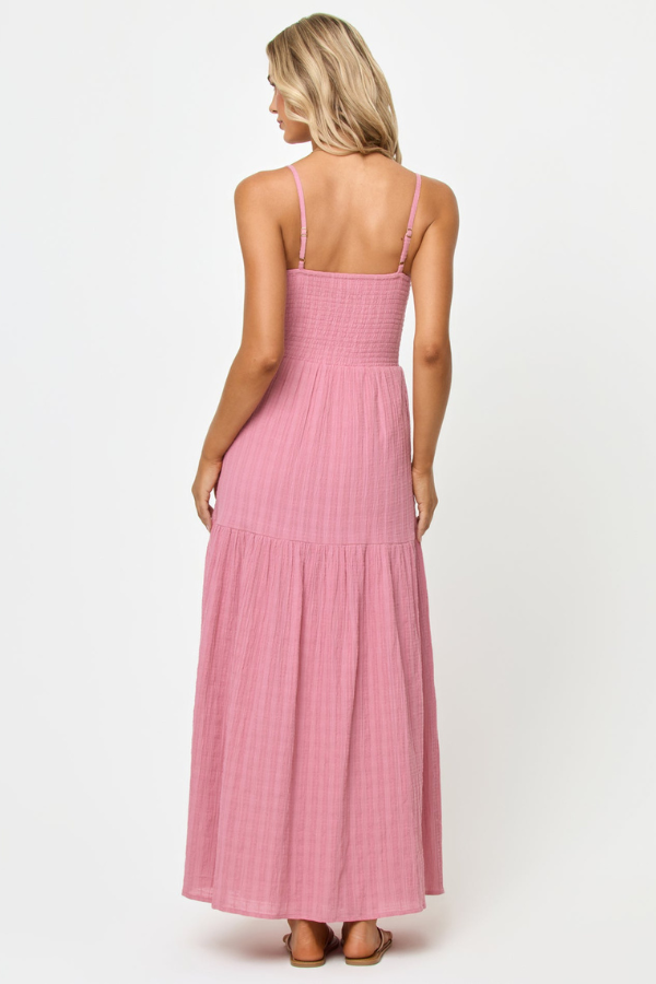 LSPACE - MALLORCA DRESS CHERRY BLOSSOM