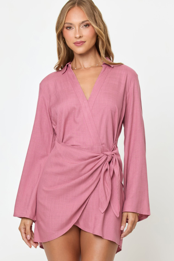 LSPACE - LAS PALMAS DRESS CHERRY BLOSSOM