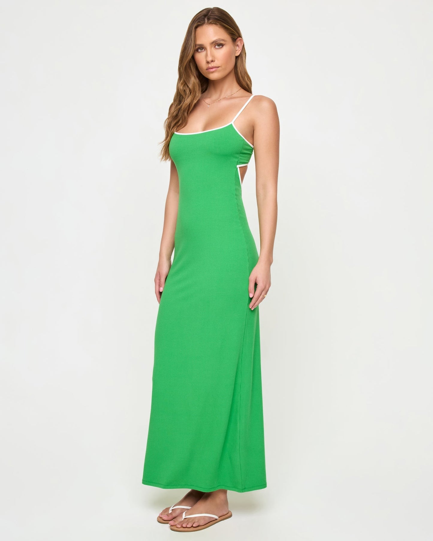 LSPACE - JORDANA DRESS CLOVER CREAM