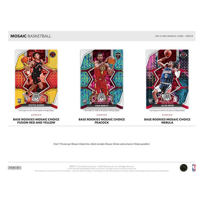 2021/22 Panini Mosaic Basketball Choice Box