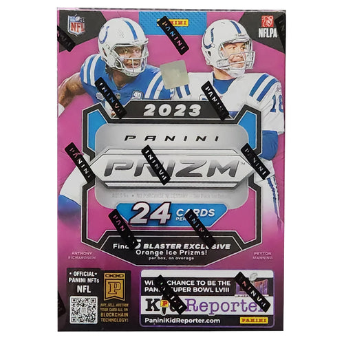 2023 Panini Prizm Football Blaster Box (Orange Ice Prizms)