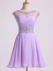 Elegant Sweatheart A-line Short Mini Homecoming Dress, HD32652