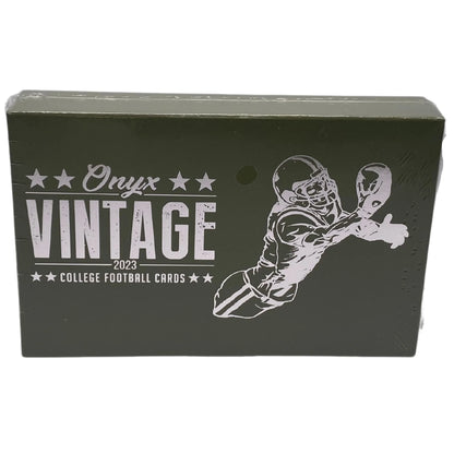 2023 Onyx Vintage College Football Hobby Box