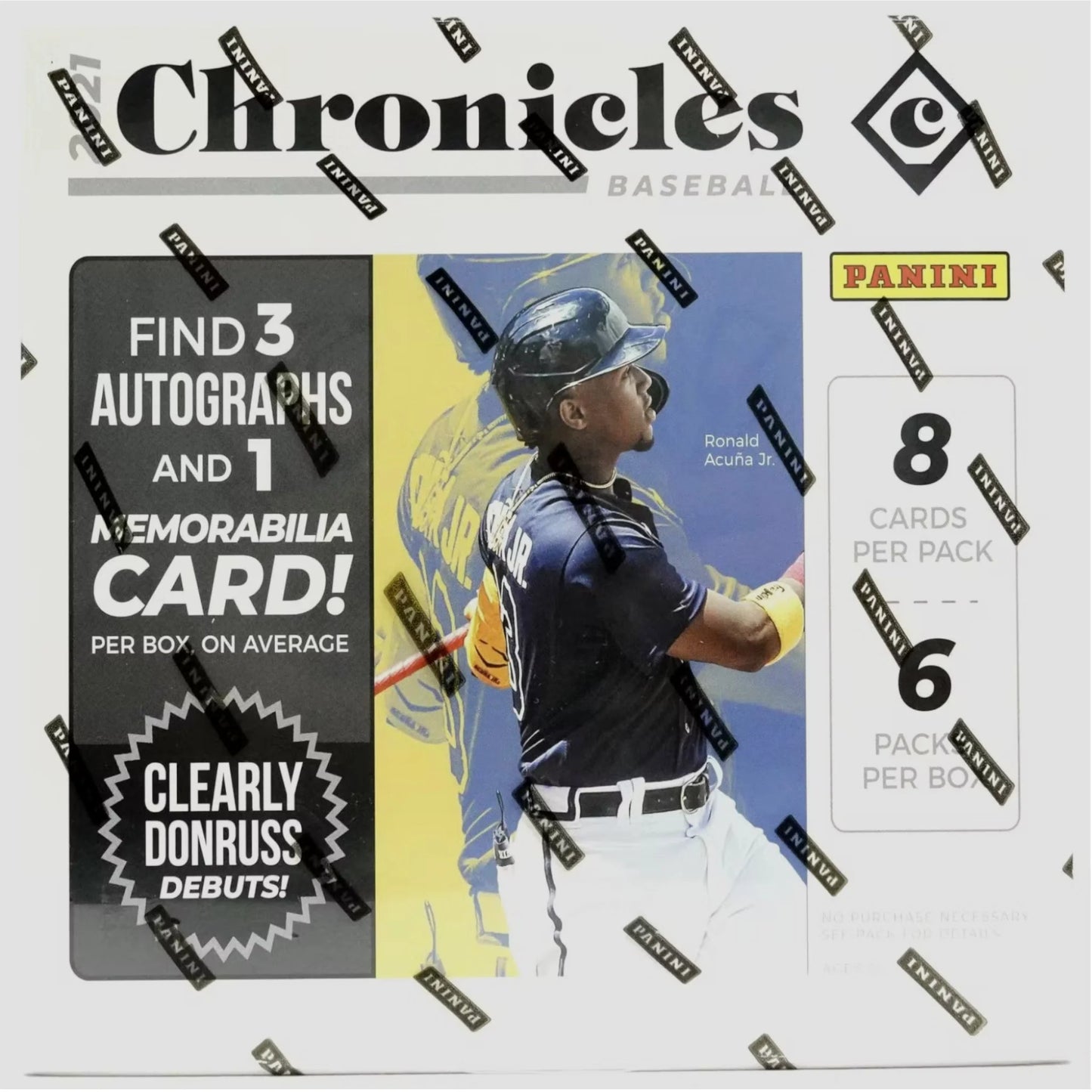 2021 Panini Chronicles Baseball Hobby Box