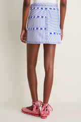 Coastal Stripe Bay Skirt