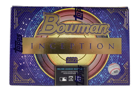 2022 Bowman Inception Baseball Hobby Box