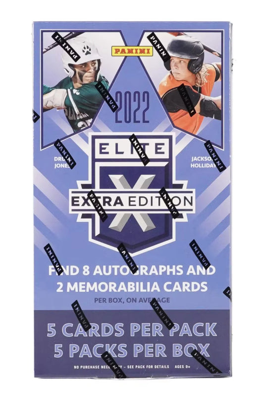 2022 Panini Elite Extra Edition Baseball Hobby Box
