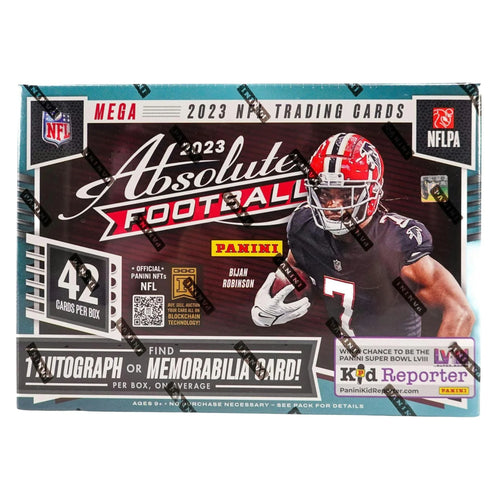 2023 Panini Absolute Football Hobby Mega Box (Teal)