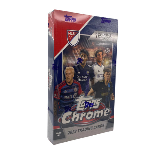 2023 Topps Chrome MLS Major League Soccer Hobby Box