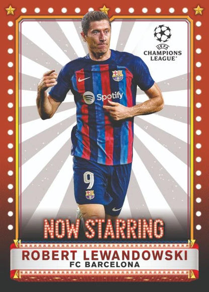 2023/24 Topps UEFA Club Competitions Soccer Hobby Box