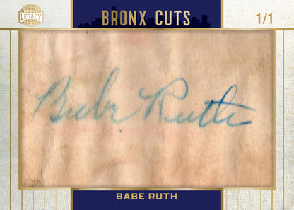 2023 Leaf Bronx Legacy Baseball Hobby Box