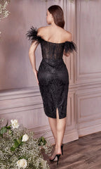 Short Party Dress J829 by Ladivine