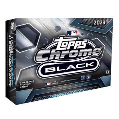 2023 Topps Chrome Black Baseball Hobby Box