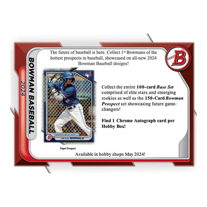 2024 Bowman Baseball Hobby Box