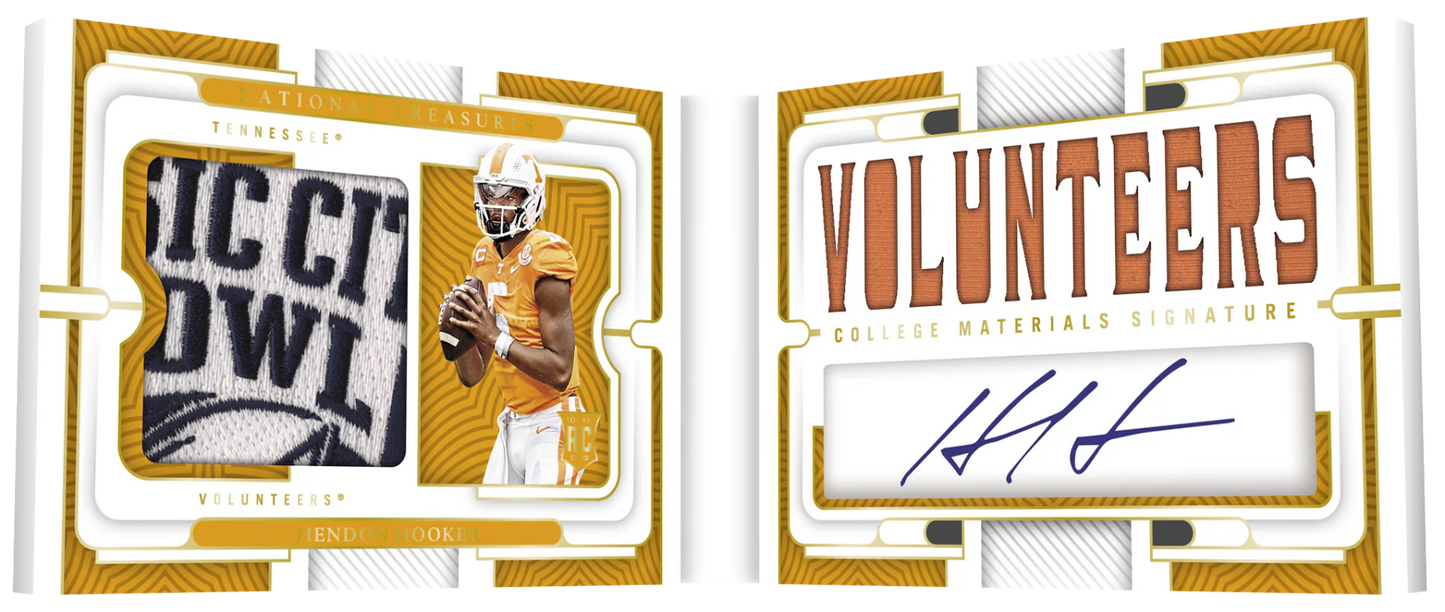 2023 Panini National Treasures Collegiate Football Hobby Box