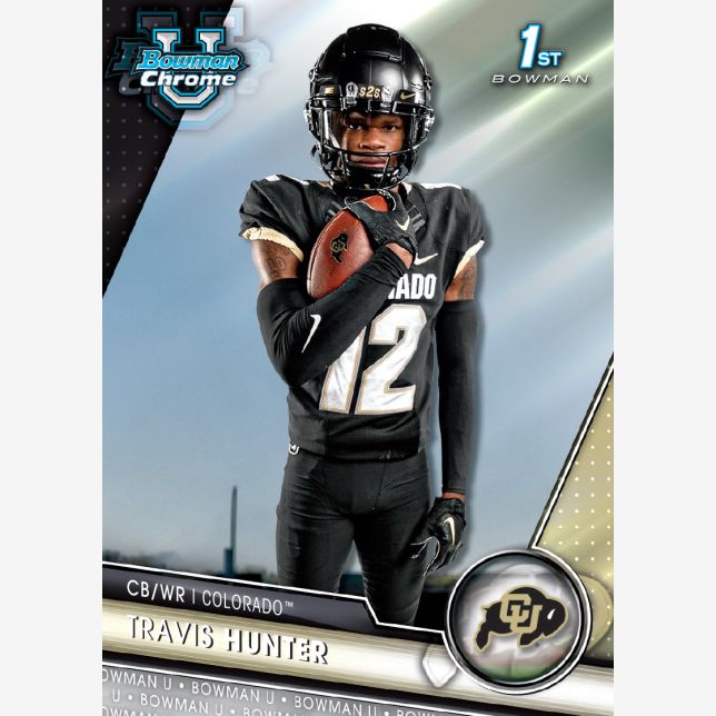 2023 Bowman Chrome University Football Hobby Box