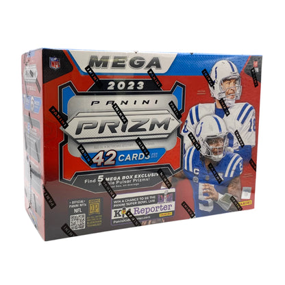 2023 Panini Prizm Football Mega Box (Purple Pulsar Prizms)