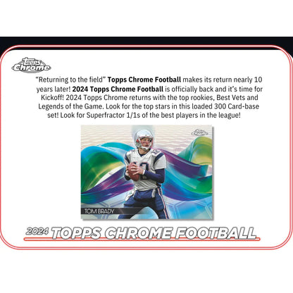 2024 Topps Chrome Football Breaker’s Delight Box