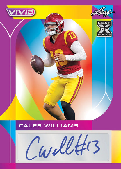 2023 Leaf Vivid Football Hobby Box