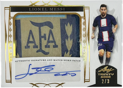 2022 Leaf Trinity Soccer Hobby Box