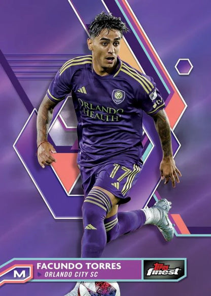2023 Topps Finest MLS Soccer Hobby Box