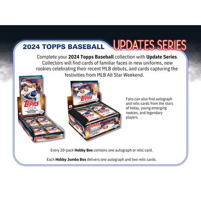 2024 Topps Update Series Baseball Hobby Box