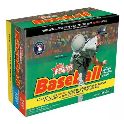 2024 Topps Heritage Baseball Monster Box