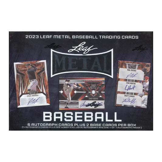 2023 Leaf Metal Baseball Hobby Box