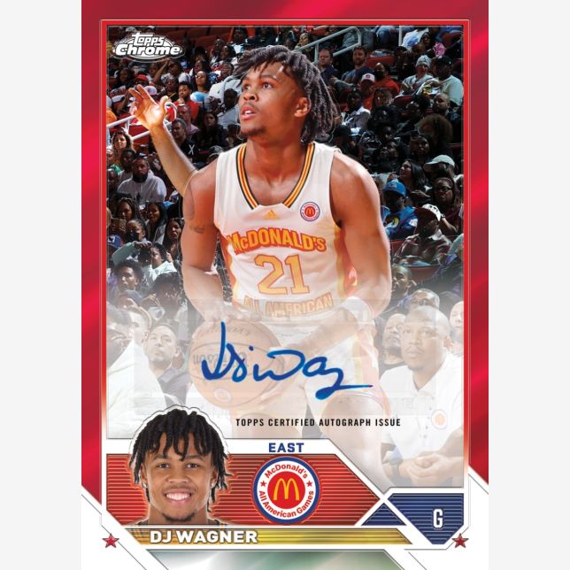 2023/24 Topps Chrome McDonalds All-American Basketball Hobby Box